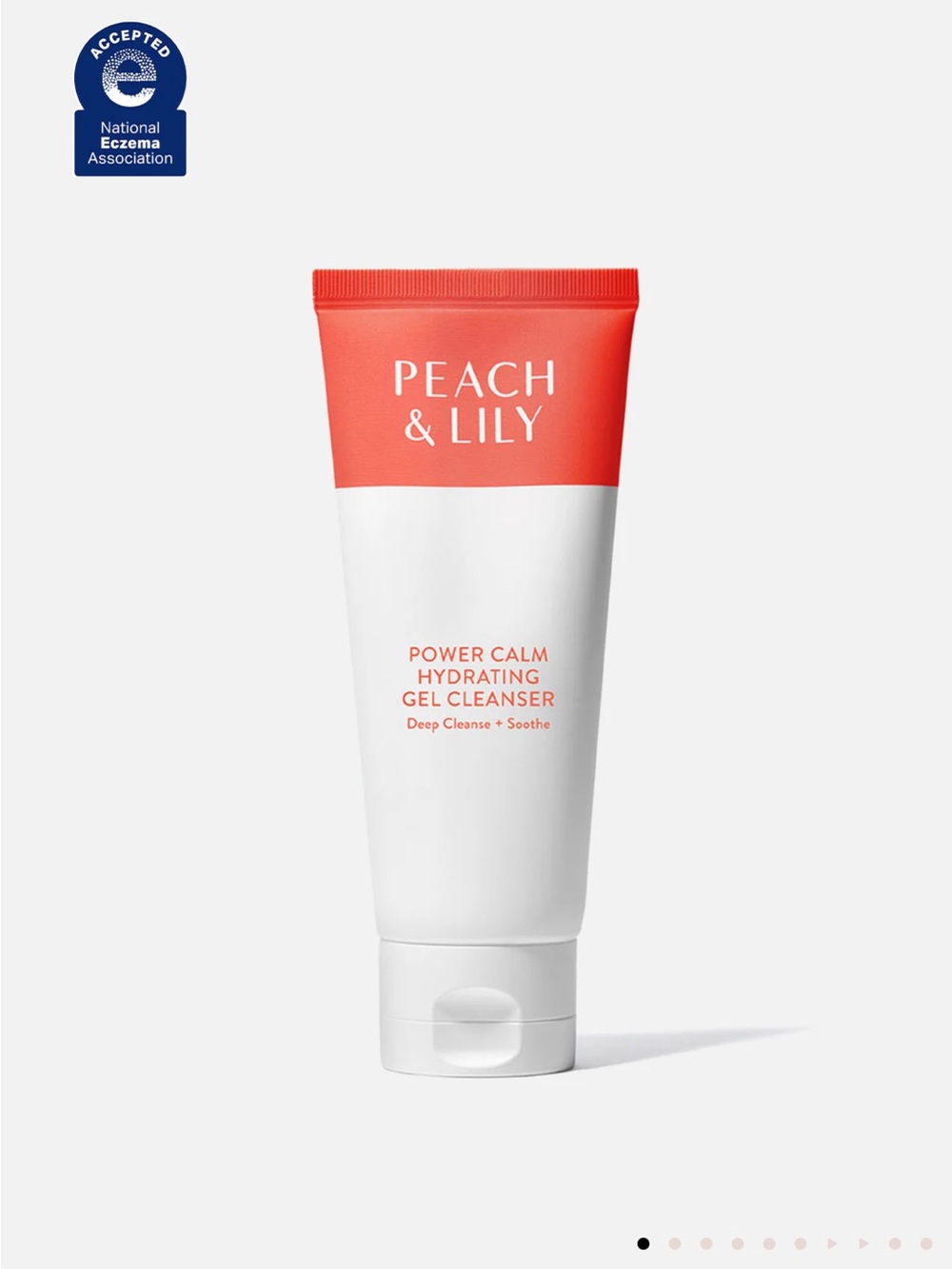 NEW Peach & Lily Power Calm Hydrating Gel Cleanser